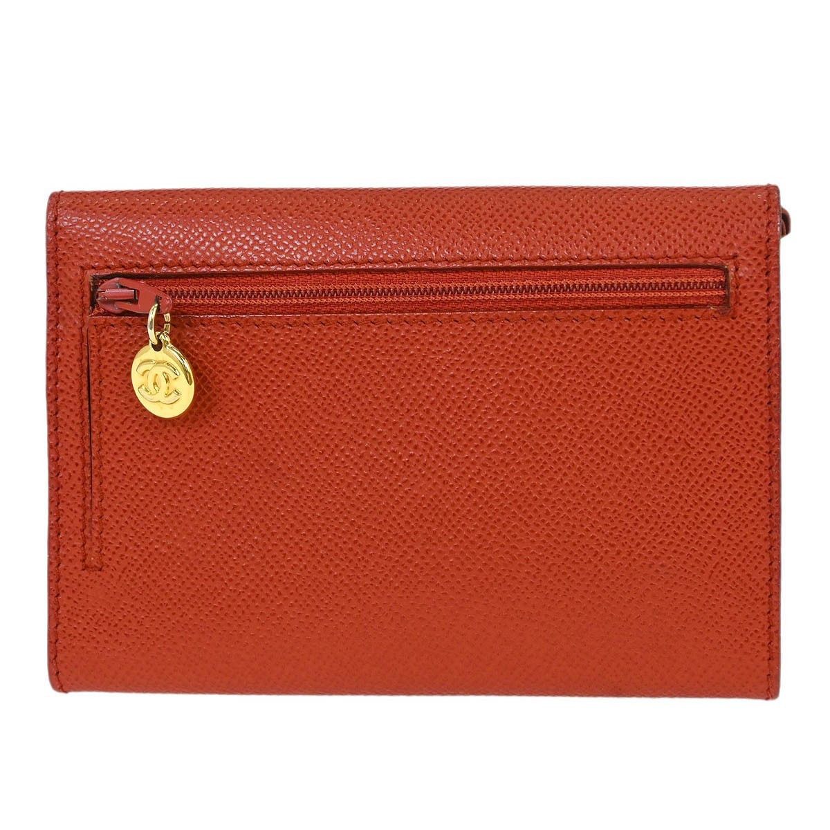 Chanel Chanel Vintage CC Flap Wallet Leather Size ONE SIZE - 2 Thumbnail