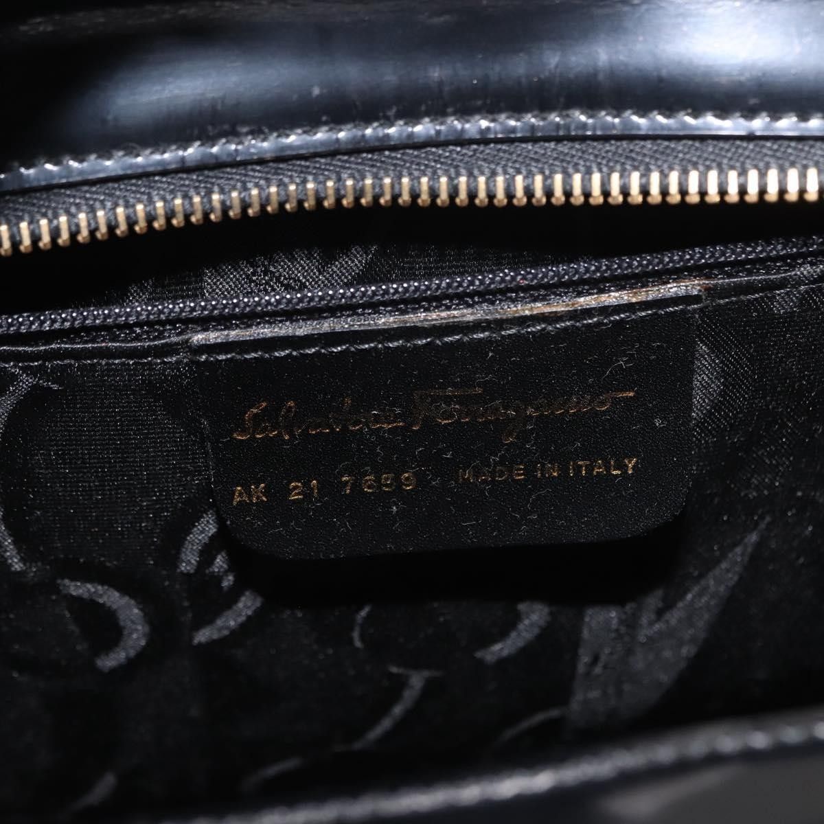 Salvatore Ferragamo Salvatore Ferragamo Gancini Tote Patent leather Size ONE SIZE - 6 Thumbnail