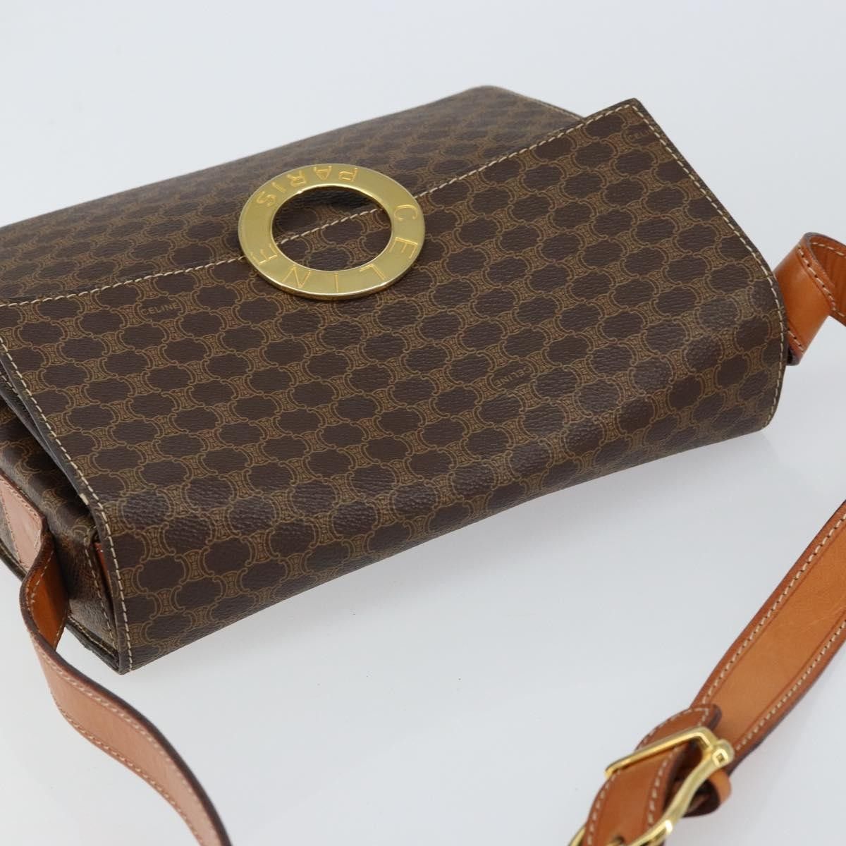 Celine Celine Macadam Shoulder Bag PVC Leather Size ONE SIZE - 15 Thumbnail