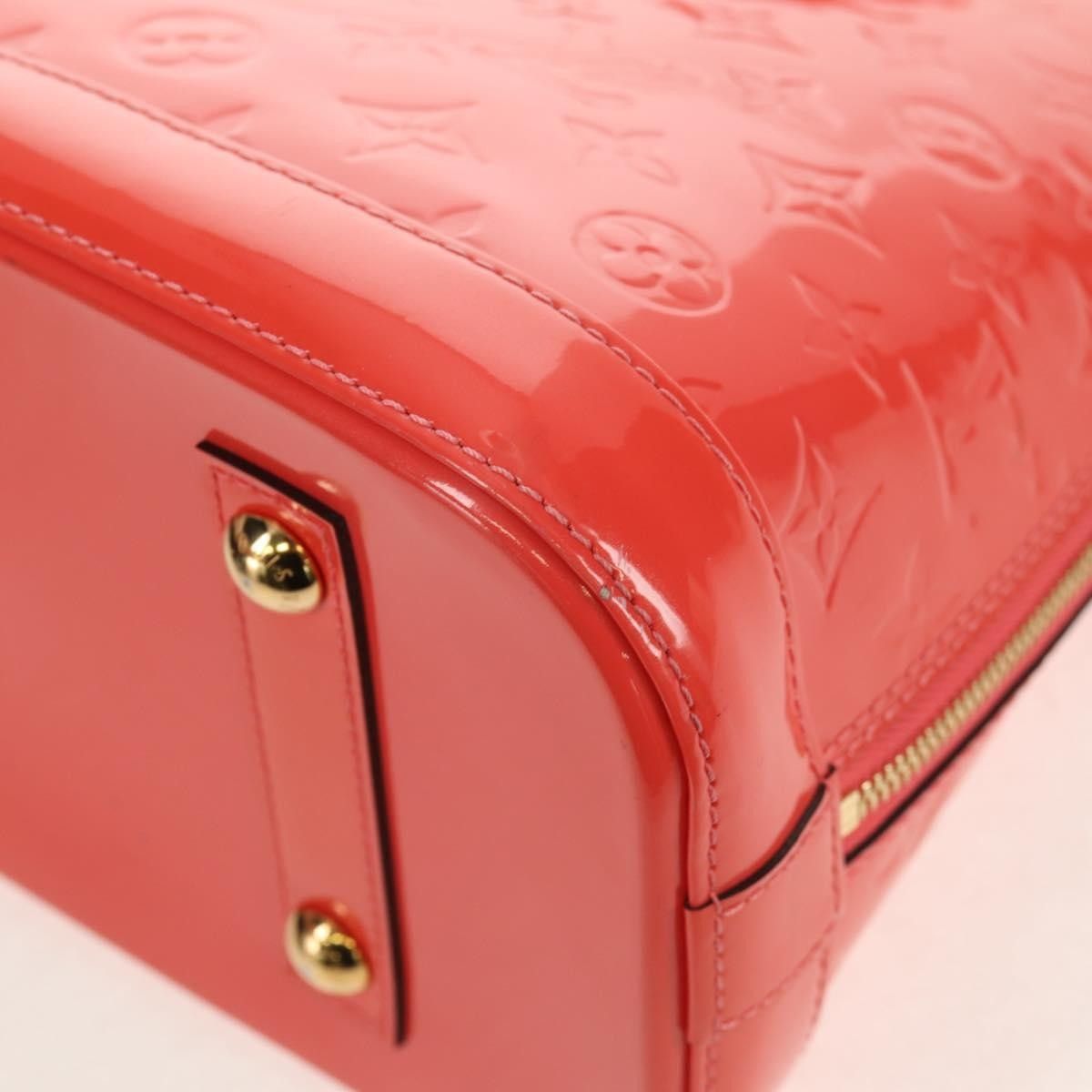 Louis Vuitton Louis Vuitton Alma Handbag Monogram Vernis Size ONE SIZE - 12 Thumbnail