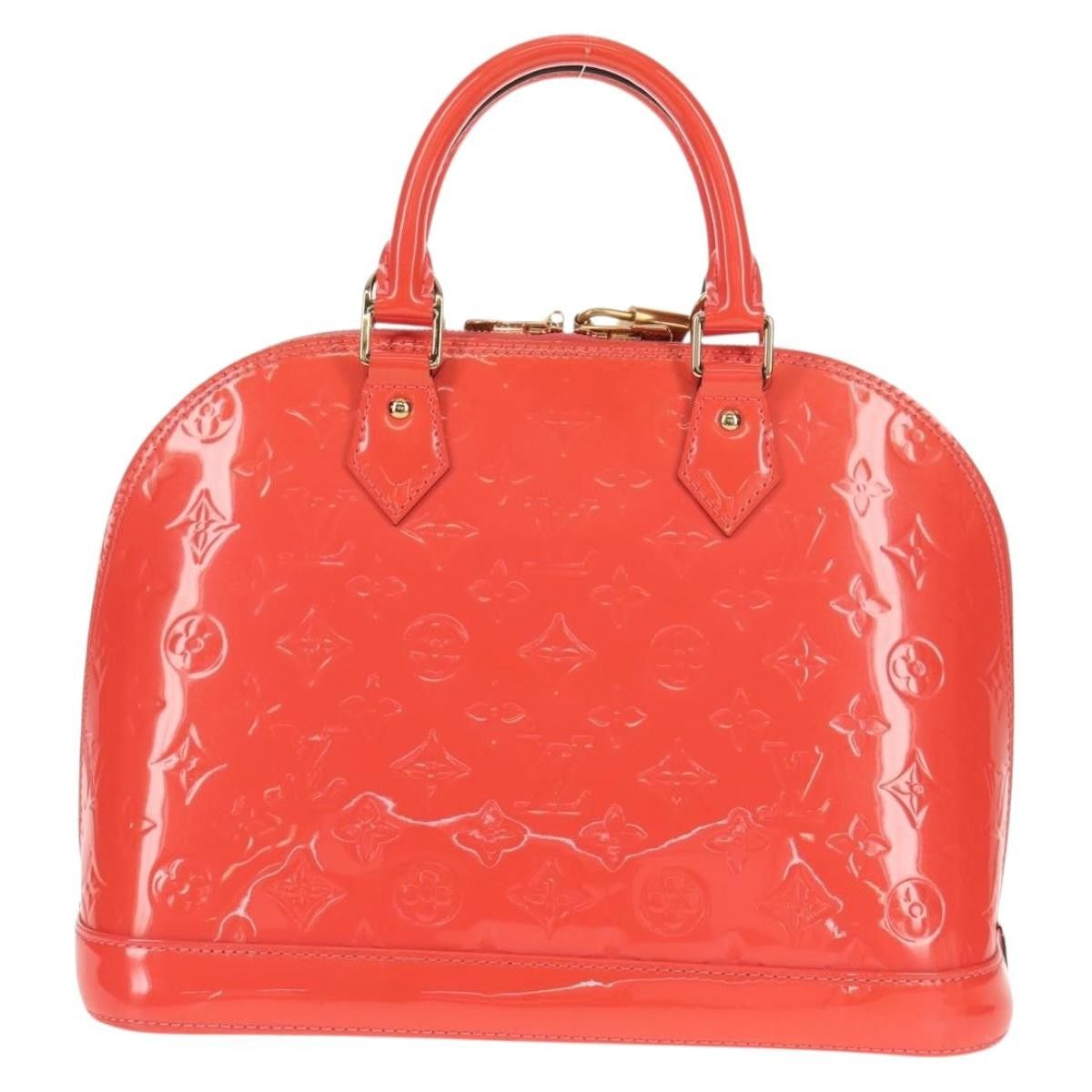 Louis Vuitton Louis Vuitton Alma Handbag Monogram Vernis Size ONE SIZE - 2 Thumbnail