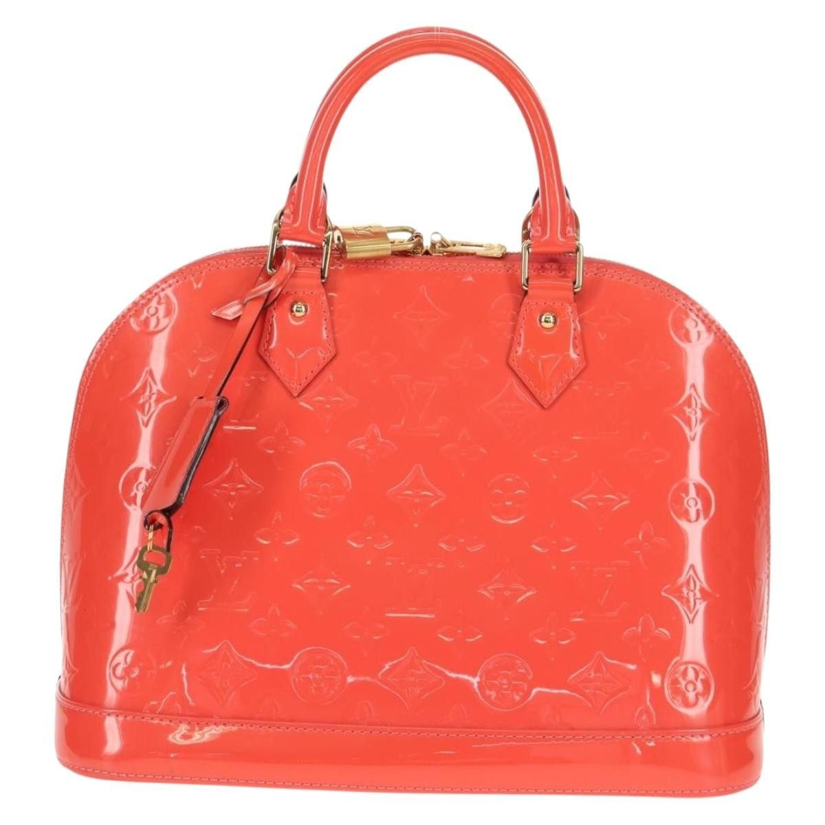Louis Vuitton Louis Vuitton Alma Handbag Monogram Vernis Size ONE SIZE - 19 Thumbnail