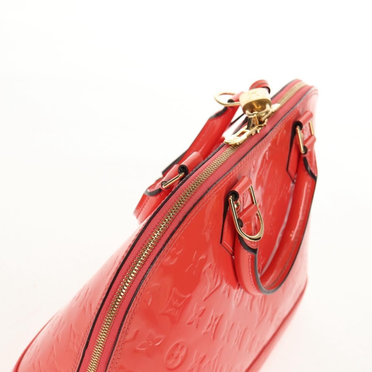 Louis Vuitton Louis Vuitton Alma Handbag Monogram Vernis Size ONE SIZE - 17 Thumbnail