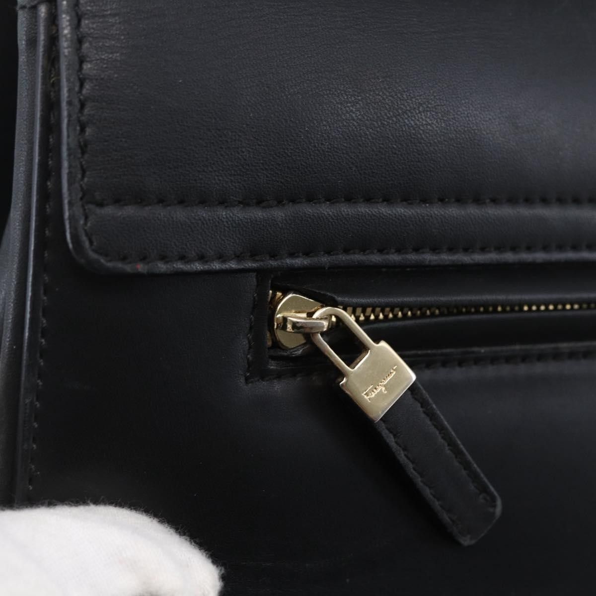 Salvatore Ferragamo Salvatore Ferragamo Gancini handbag Leather Size ONE SIZE - 18 Thumbnail