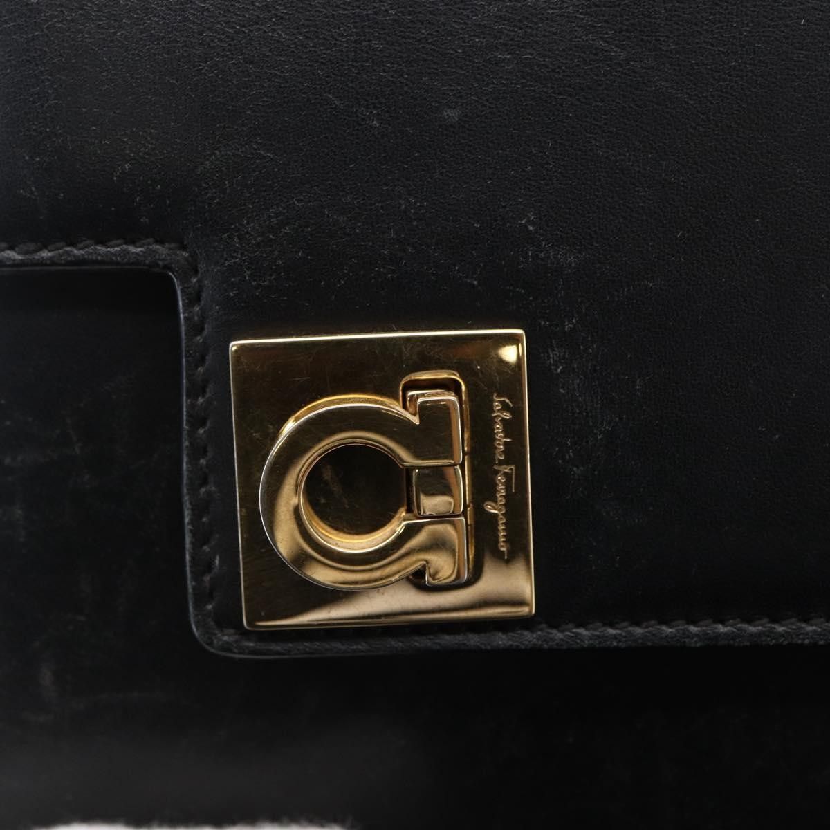 Salvatore Ferragamo Salvatore Ferragamo Gancini handbag Leather Size ONE SIZE - 12 Thumbnail