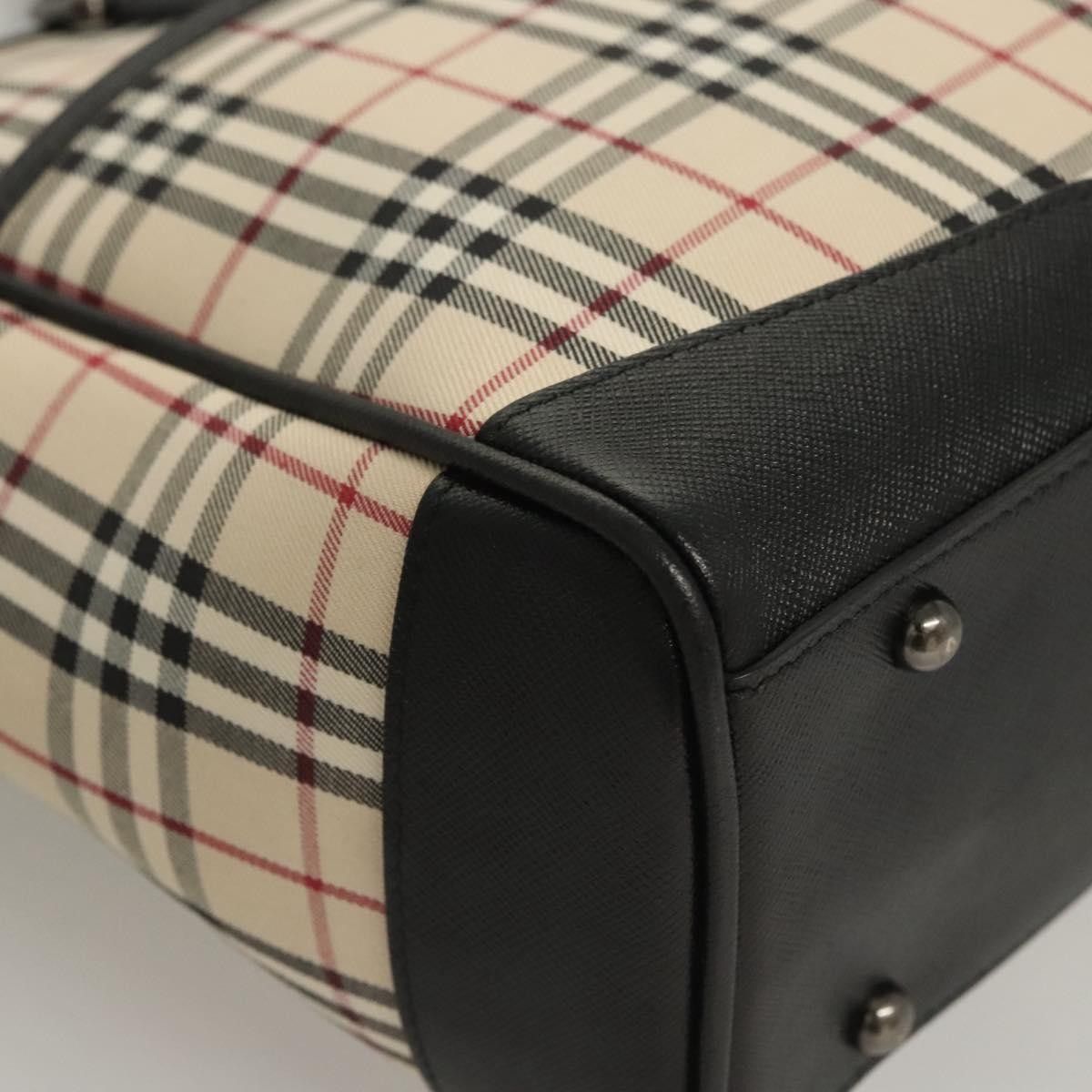 Burberry Burberry Nova Check Tote Canvas and Leather Size ONE SIZE - 8 Thumbnail