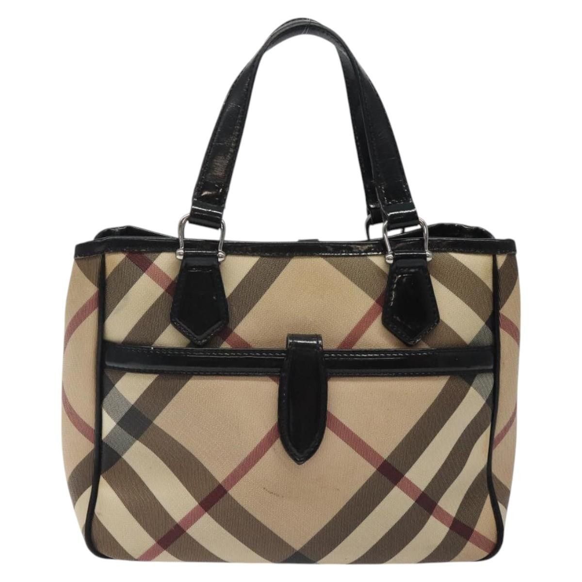 Burberry Burberry Nova Check Handbag Nova Check Canvas Size ONE SIZE - 2 Thumbnail