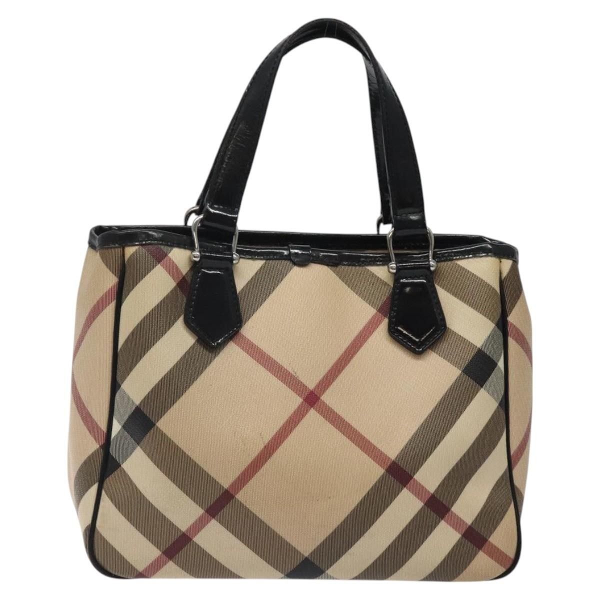 Burberry Burberry Nova Check Handbag Nova Check Canvas Size ONE SIZE - 17 Thumbnail