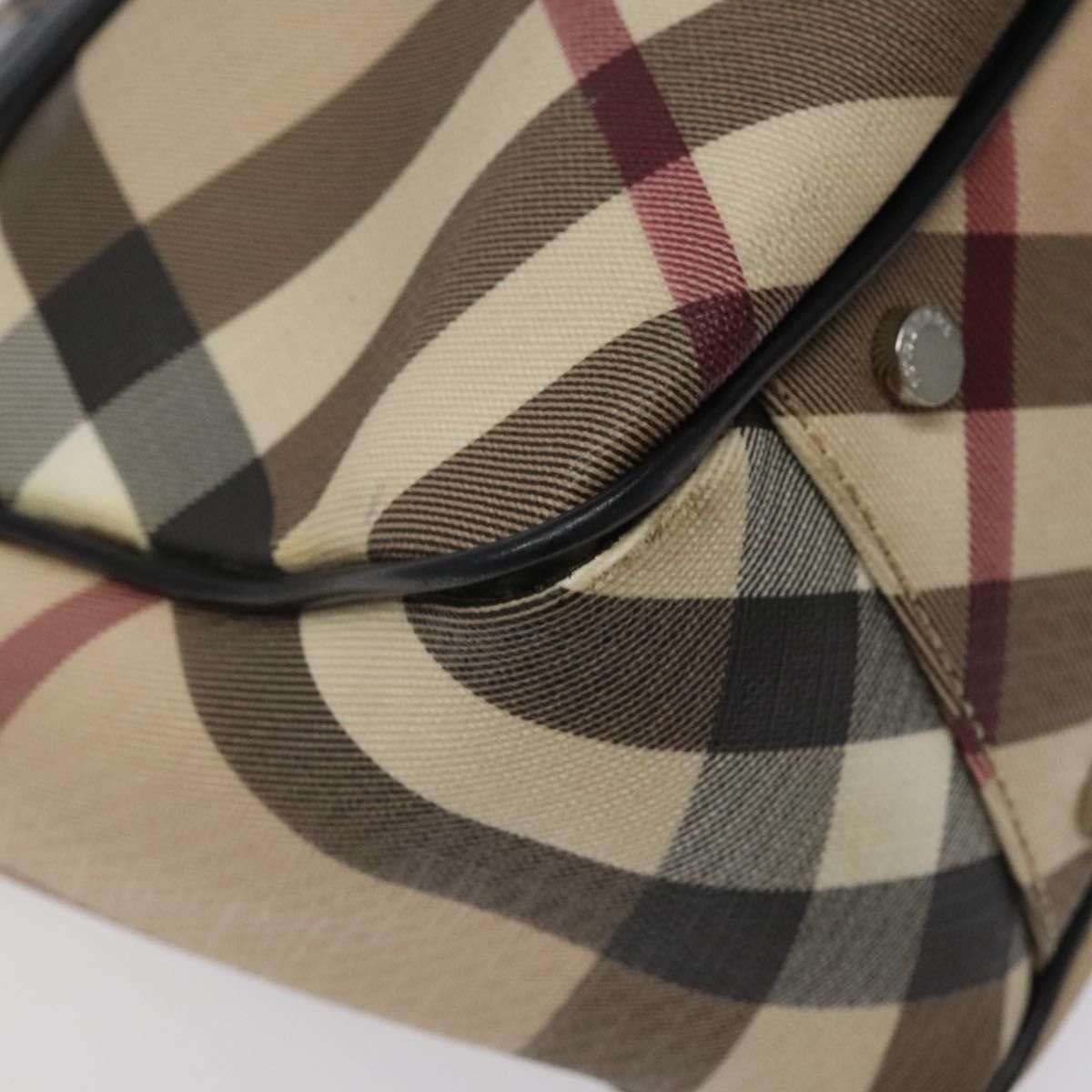 Burberry Burberry Nova Check Handbag Nova Check Canvas Size ONE SIZE - 11 Thumbnail