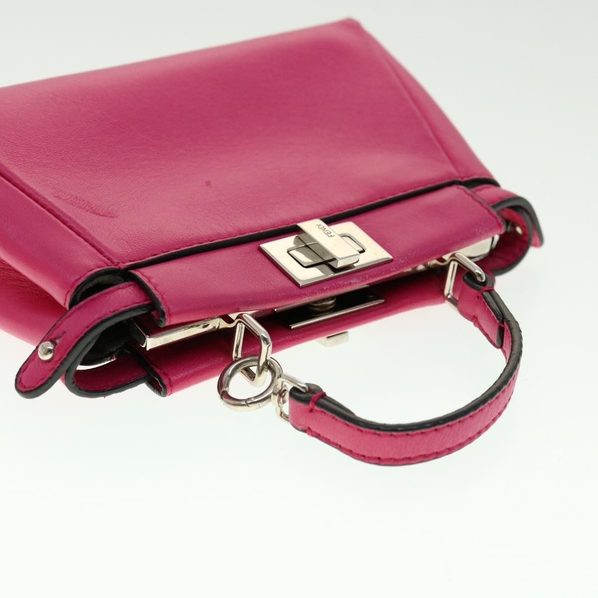 Fendi Fendi Peekaboo Bag Leather Size ONE SIZE - 17 Thumbnail