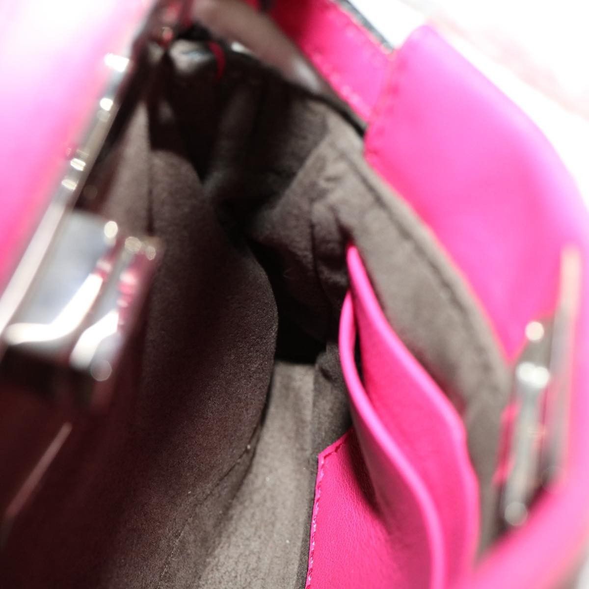 Fendi Fendi Peekaboo Bag Leather Size ONE SIZE - 21 Thumbnail