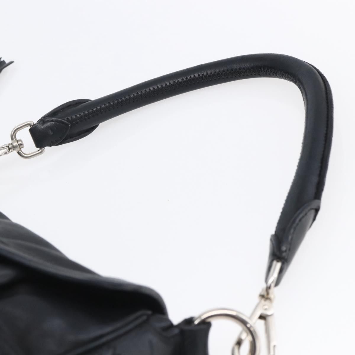 Prada Prada Pushlock Shoulder Bag Leather Size ONE SIZE - 8 Thumbnail