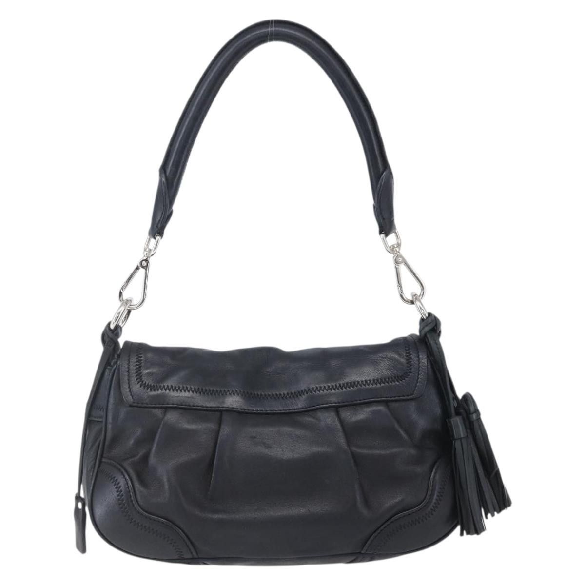 Prada Prada Pushlock Shoulder Bag Leather Size ONE SIZE - 2 Thumbnail