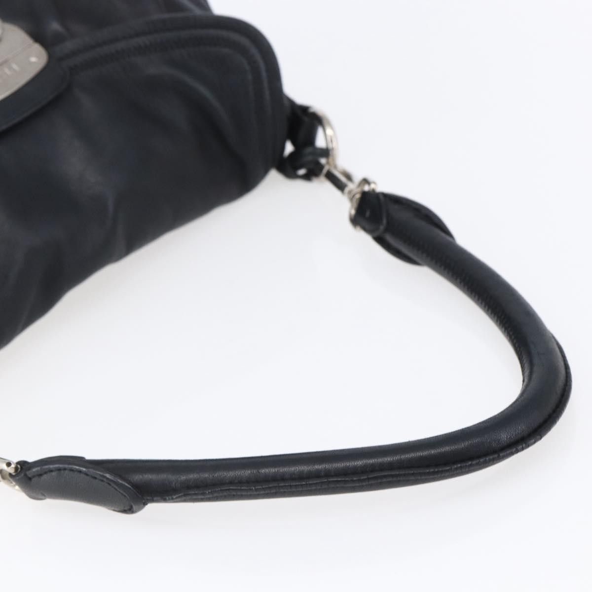 Prada Prada Pushlock Shoulder Bag Leather Size ONE SIZE - 19 Thumbnail