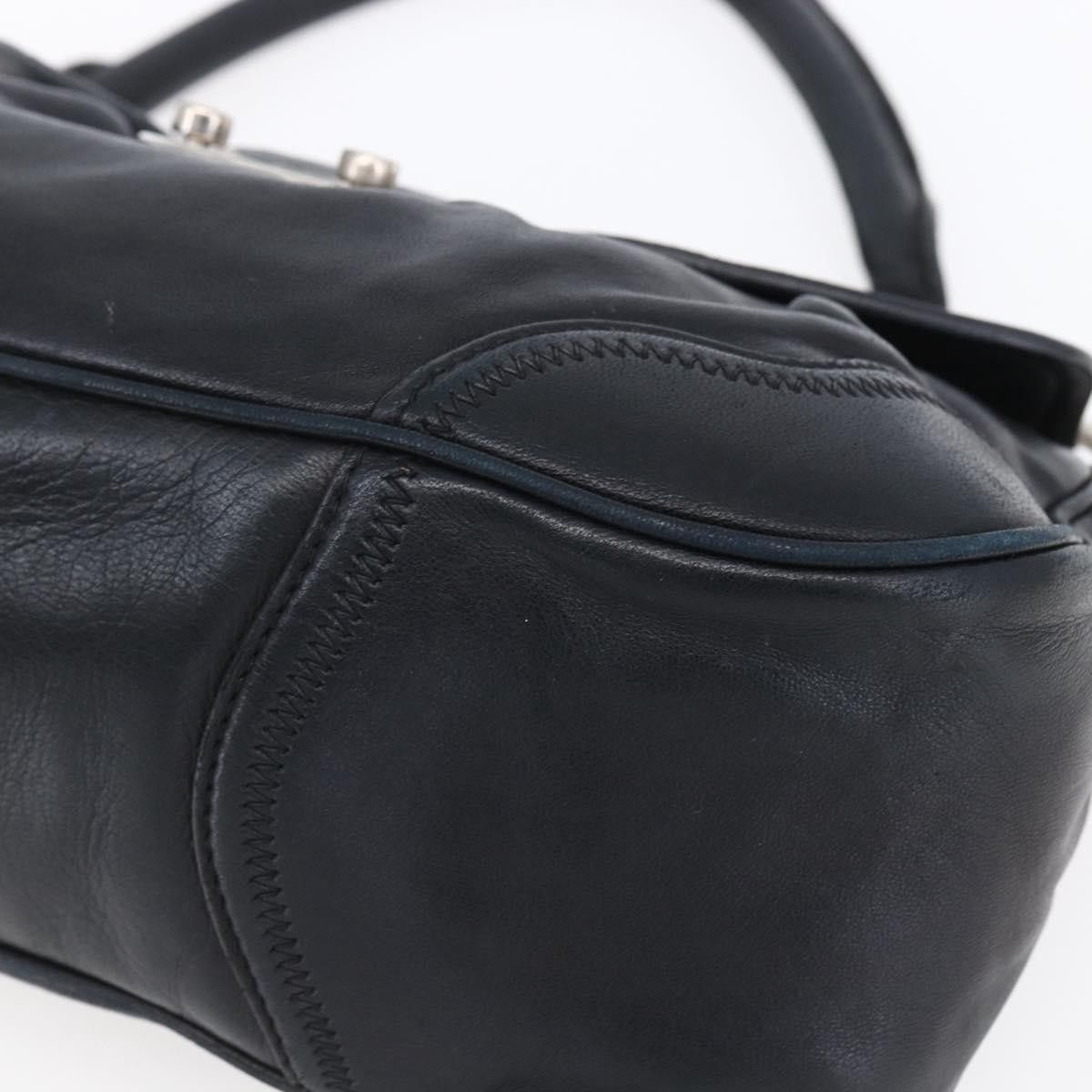 Prada Prada Pushlock Shoulder Bag Leather Size ONE SIZE - 9 Thumbnail