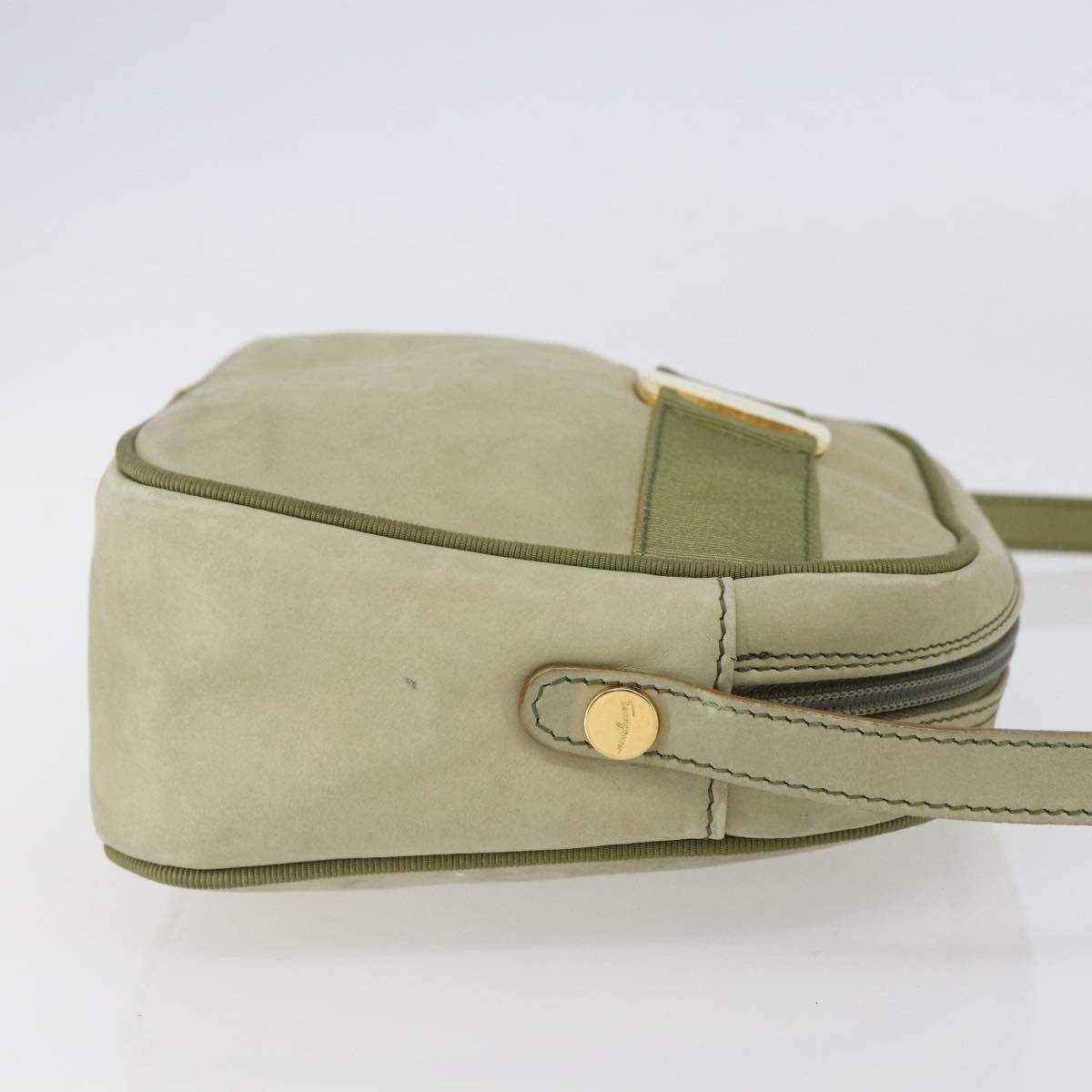 Salvatore Ferragamo Salvatore Ferragamo Vala Shoulder Bag Suede Size ONE SIZE - 4 Thumbnail