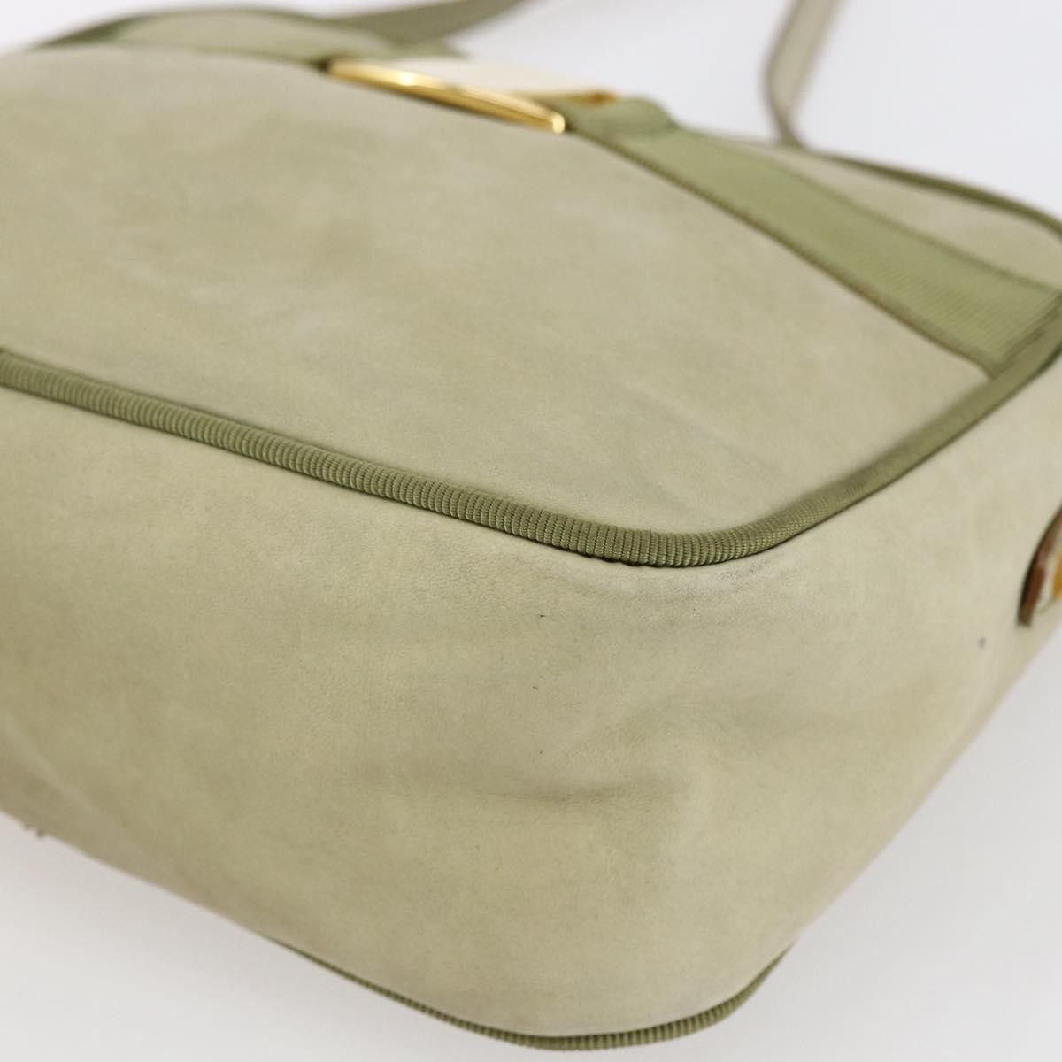 Salvatore Ferragamo Salvatore Ferragamo Vala Shoulder Bag Suede Size ONE SIZE - 8 Thumbnail