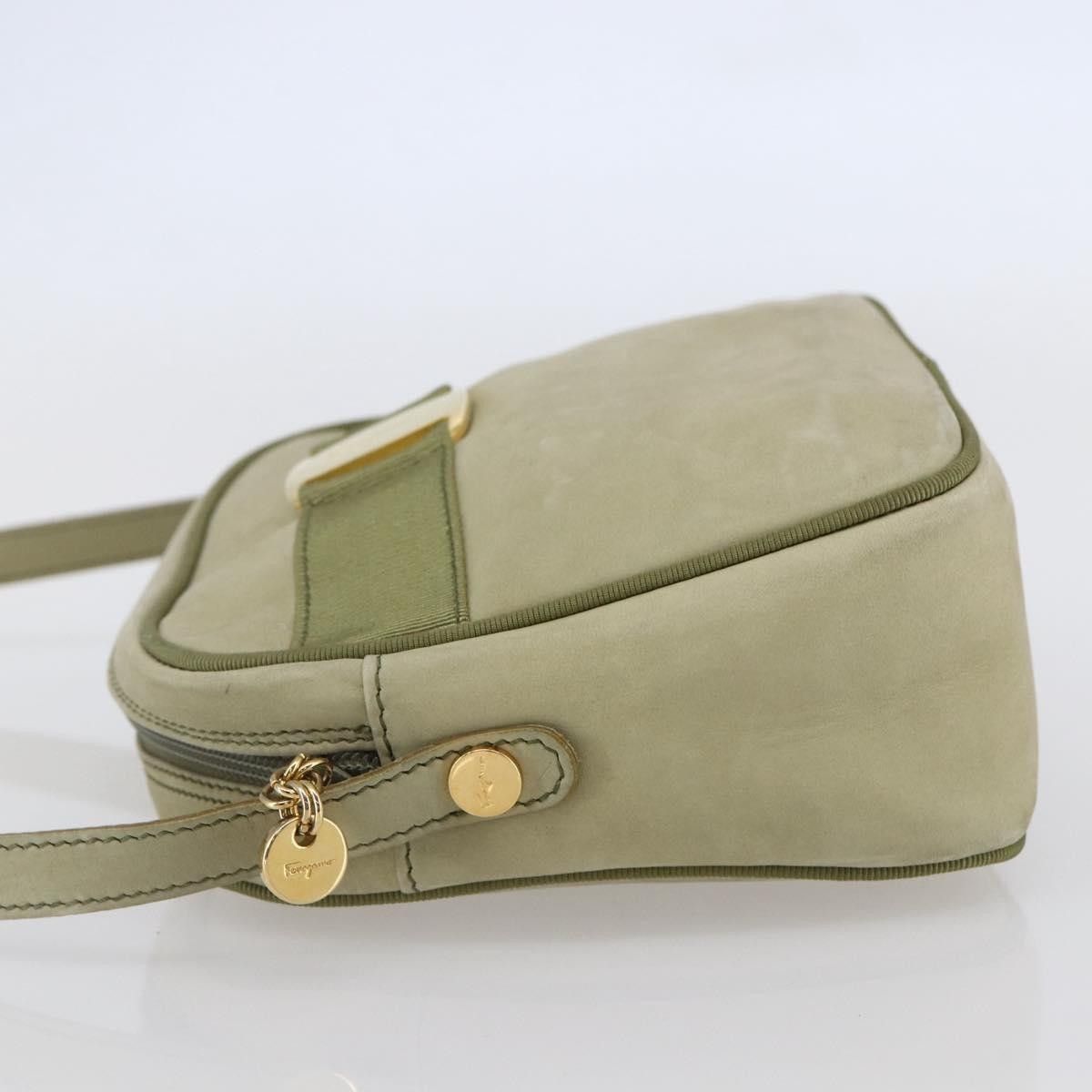 Salvatore Ferragamo Salvatore Ferragamo Vala Shoulder Bag Suede Size ONE SIZE - 3 Thumbnail