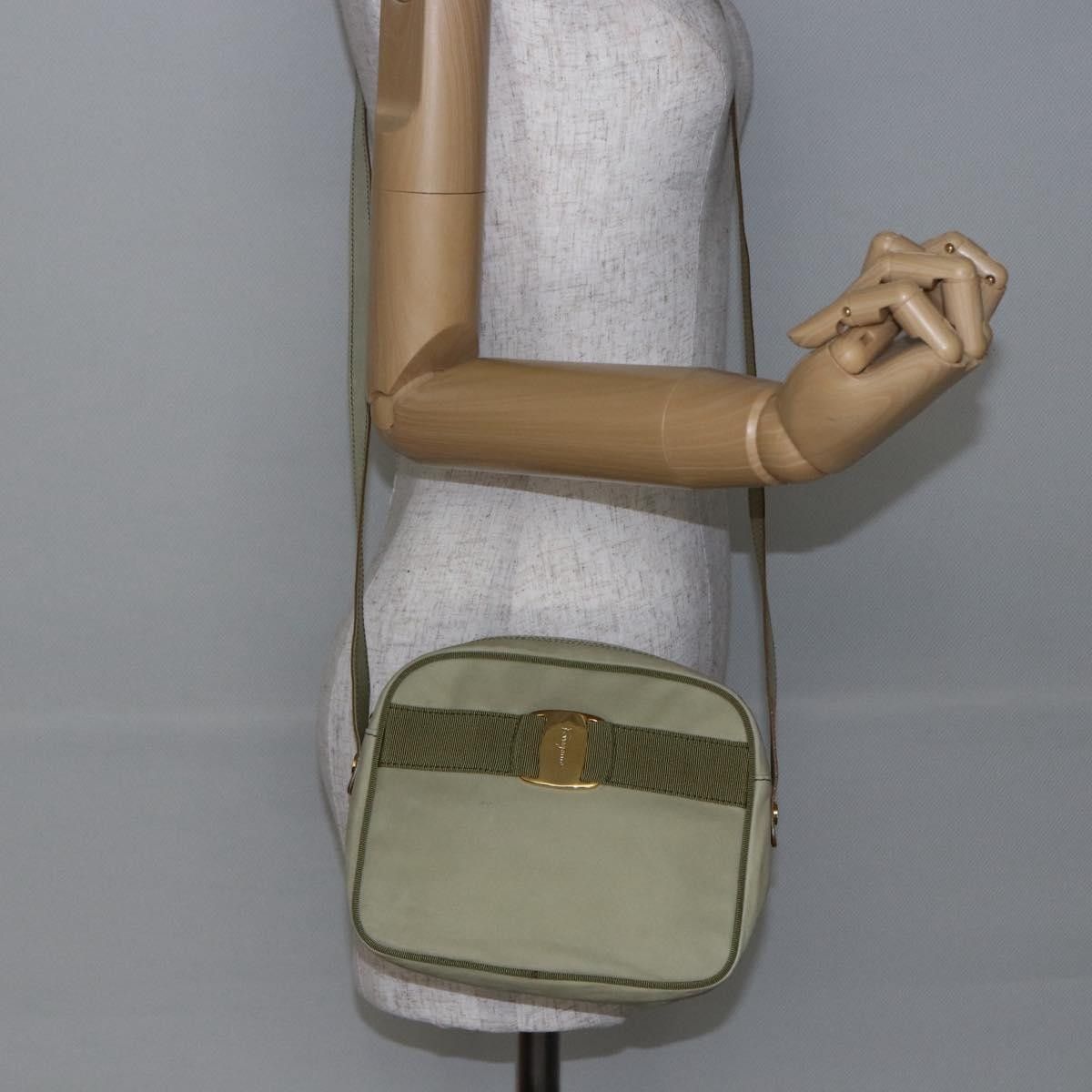 Salvatore Ferragamo Salvatore Ferragamo Vala Shoulder Bag Suede Size ONE SIZE - 13 Thumbnail