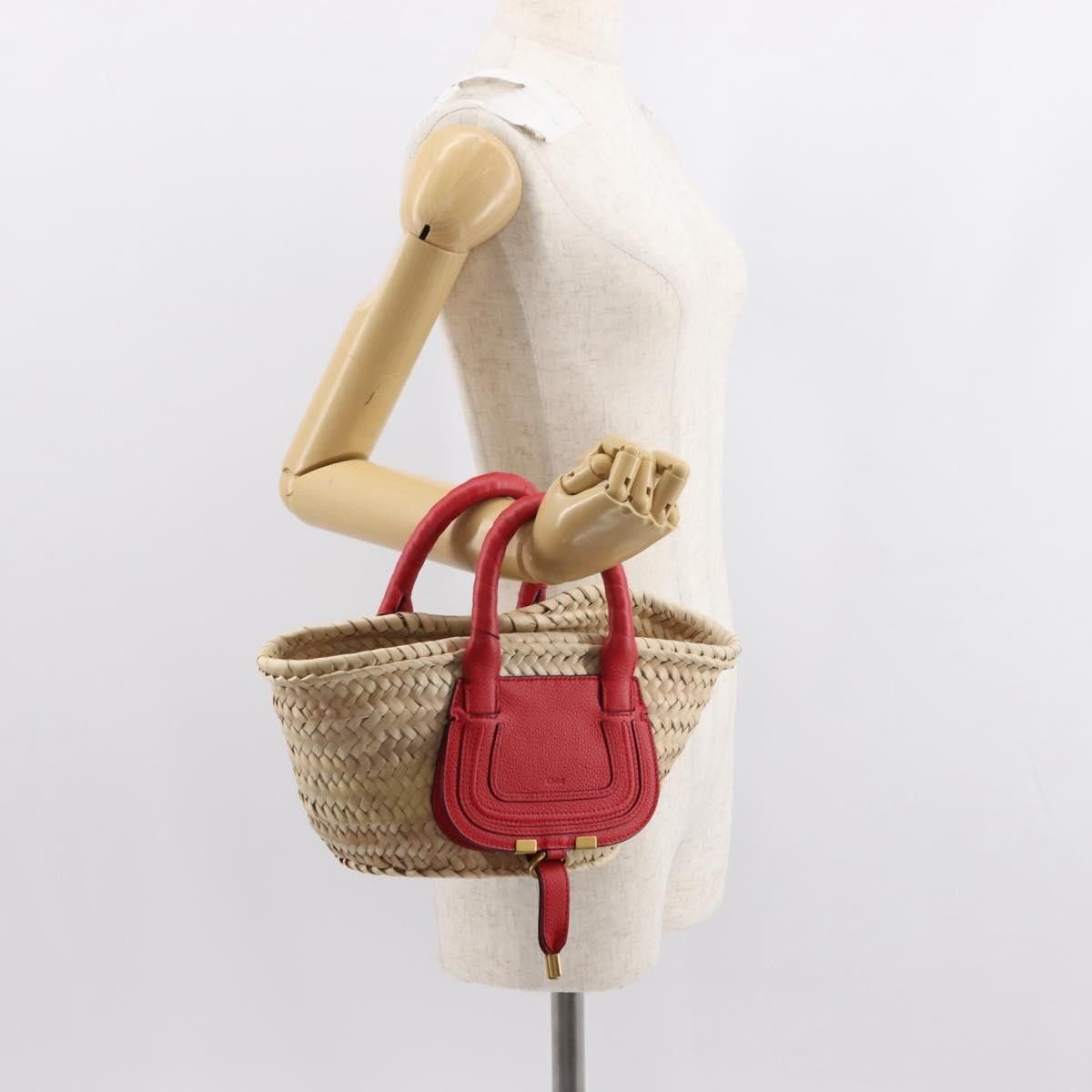 Chloe Chloe Marcie Basket Bag Raffia Size ONE SIZE - 15 Thumbnail