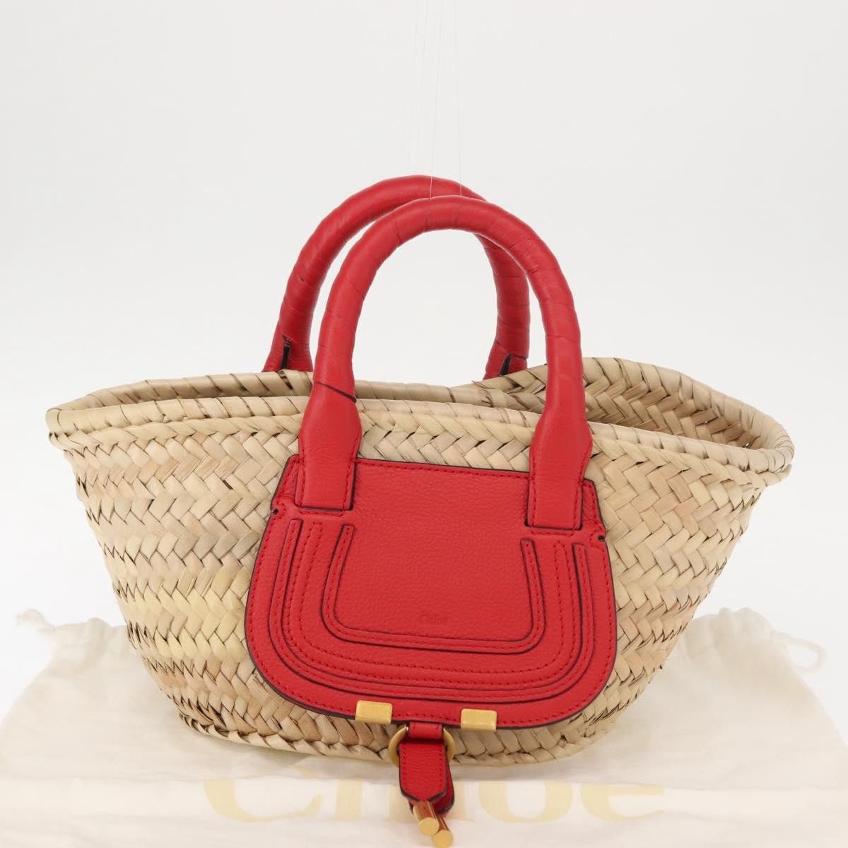 Chloe Chloe Marcie Basket Bag Raffia Size ONE SIZE - 14 Thumbnail