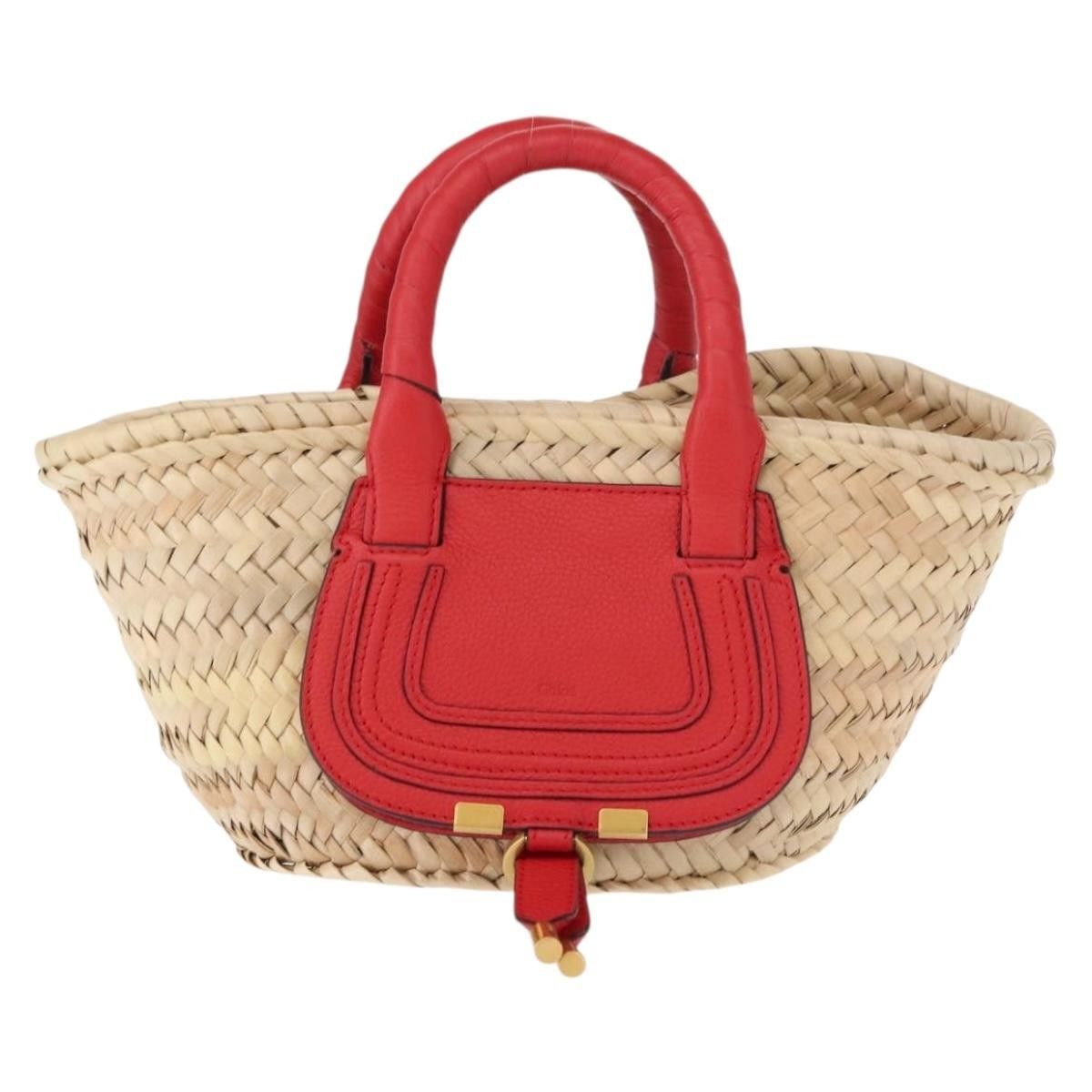 Chloe Chloe Marcie Basket Bag Raffia Size ONE SIZE - 19 Thumbnail