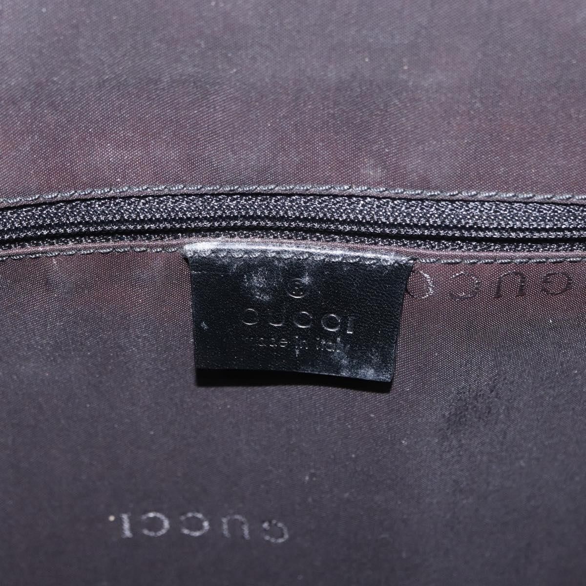 Gucci Gucci Vintage Bamboo Handle Bag Leather Size ONE SIZE - 7 Thumbnail