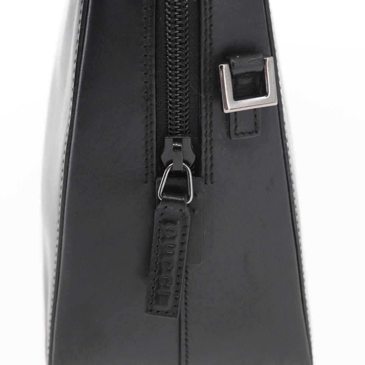 Gucci Gucci Vintage Bamboo Handle Bag Leather Size ONE SIZE - 13 Thumbnail