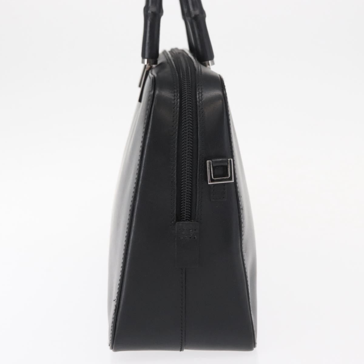 Gucci Gucci Vintage Bamboo Handle Bag Leather Size ONE SIZE - 3 Thumbnail
