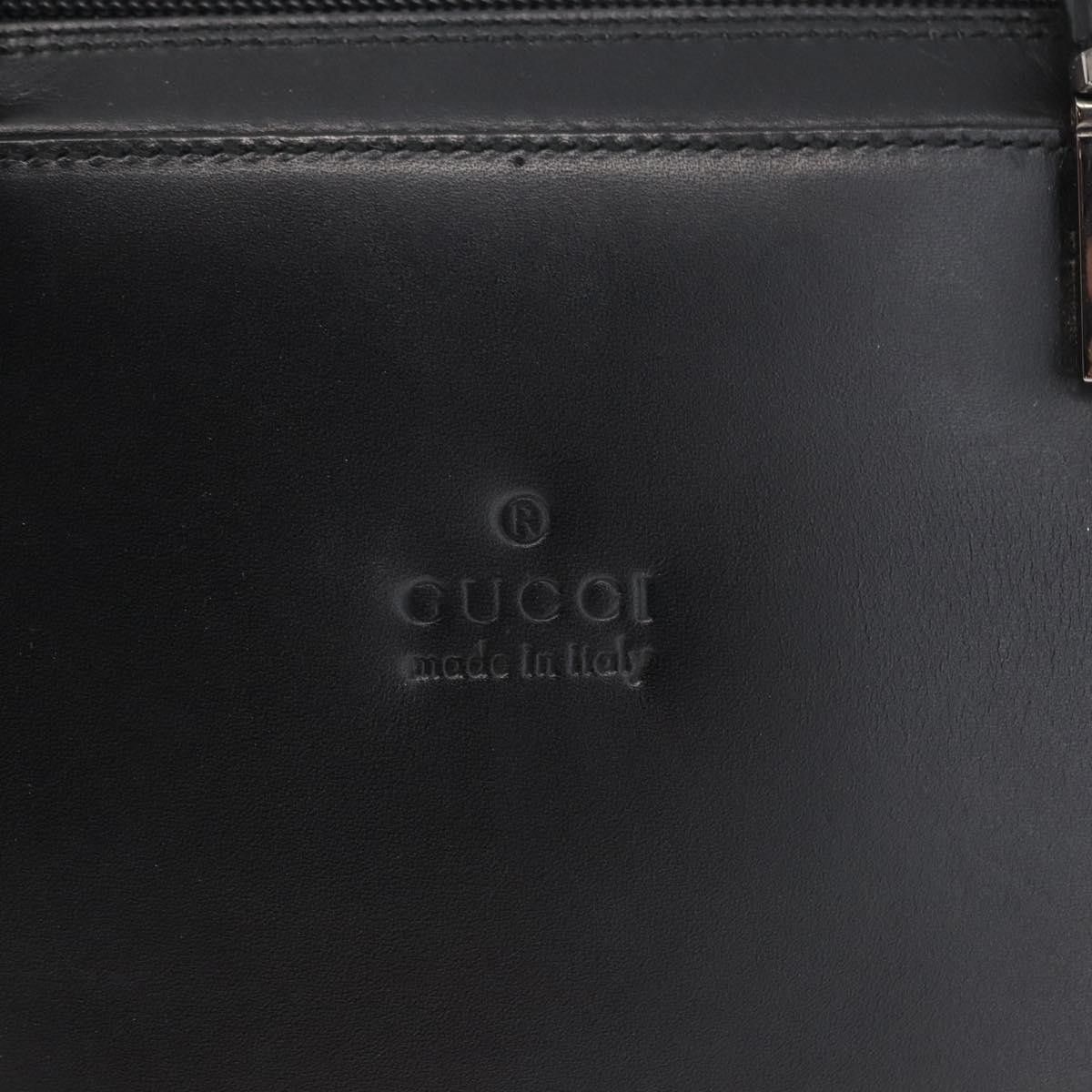 Gucci Gucci Vintage Bamboo Handle Bag Leather Size ONE SIZE - 20 Thumbnail