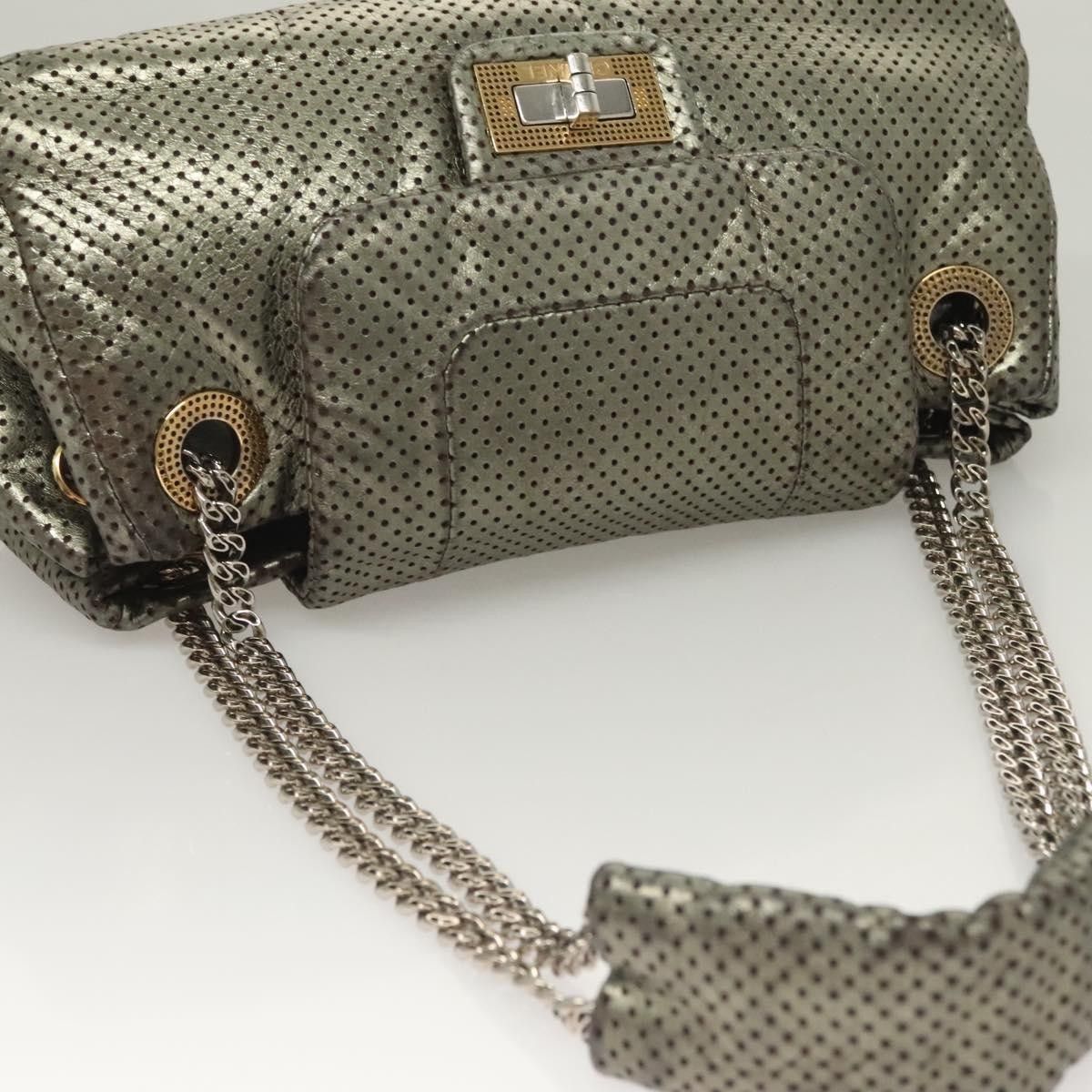 Chanel Chanel Drill Flap Bag Perforated Leather Size ONE SIZE - 19 Thumbnail