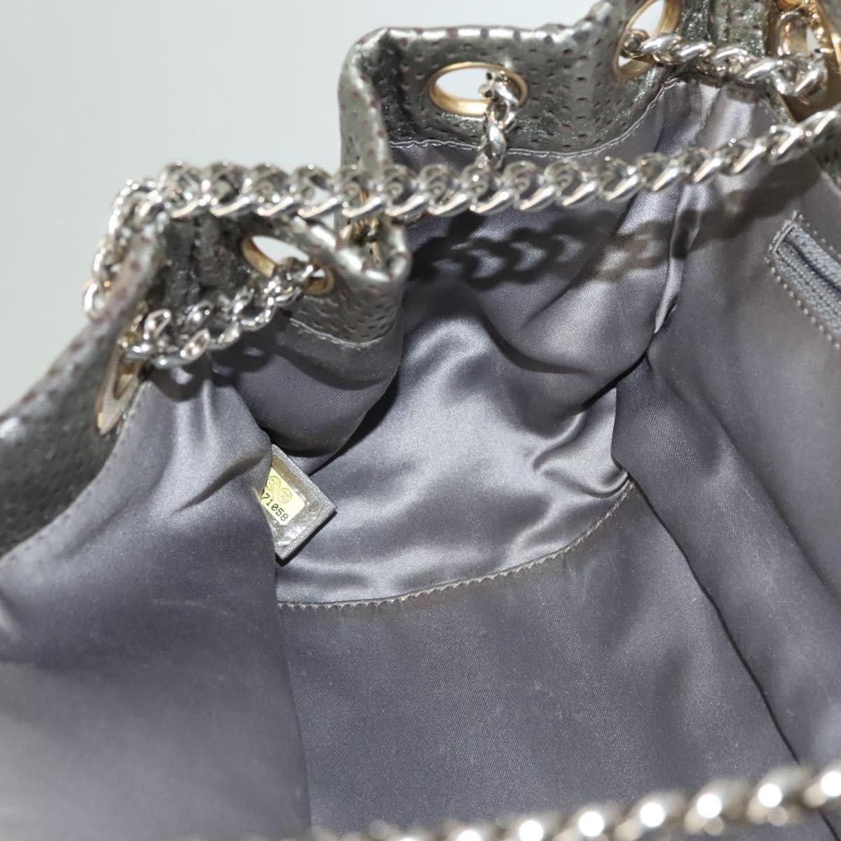 Chanel Chanel Drill Flap Bag Perforated Leather Size ONE SIZE - 21 Thumbnail