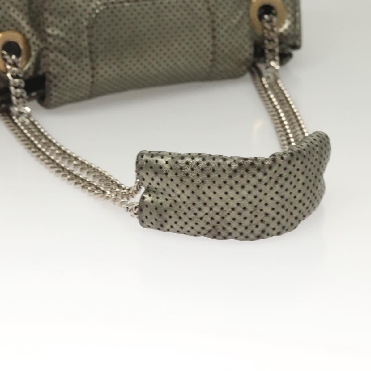 Chanel Chanel Drill Flap Bag Perforated Leather Size ONE SIZE - 8 Thumbnail