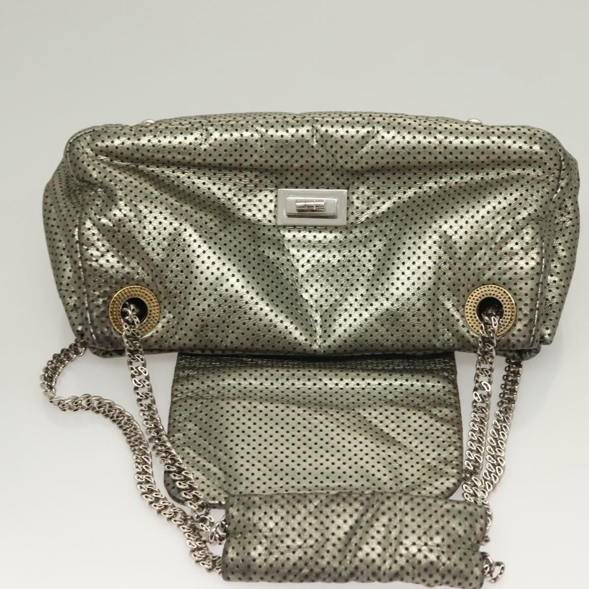 Chanel Chanel Drill Flap Bag Perforated Leather Size ONE SIZE - 13 Thumbnail