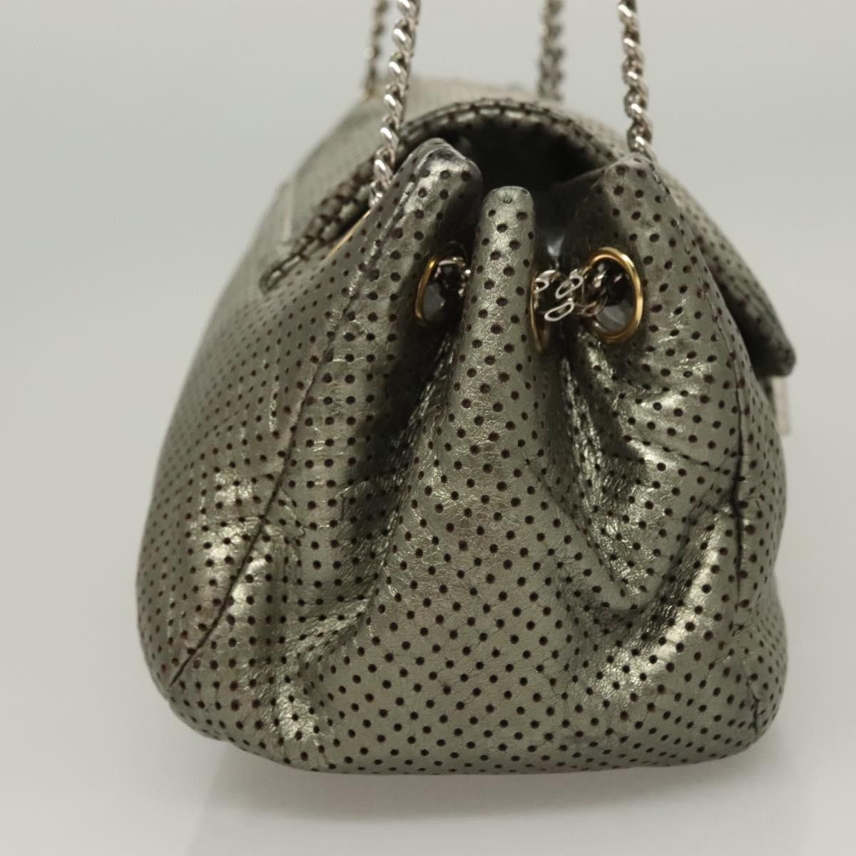 Chanel Chanel Drill Flap Bag Perforated Leather Size ONE SIZE - 4 Thumbnail
