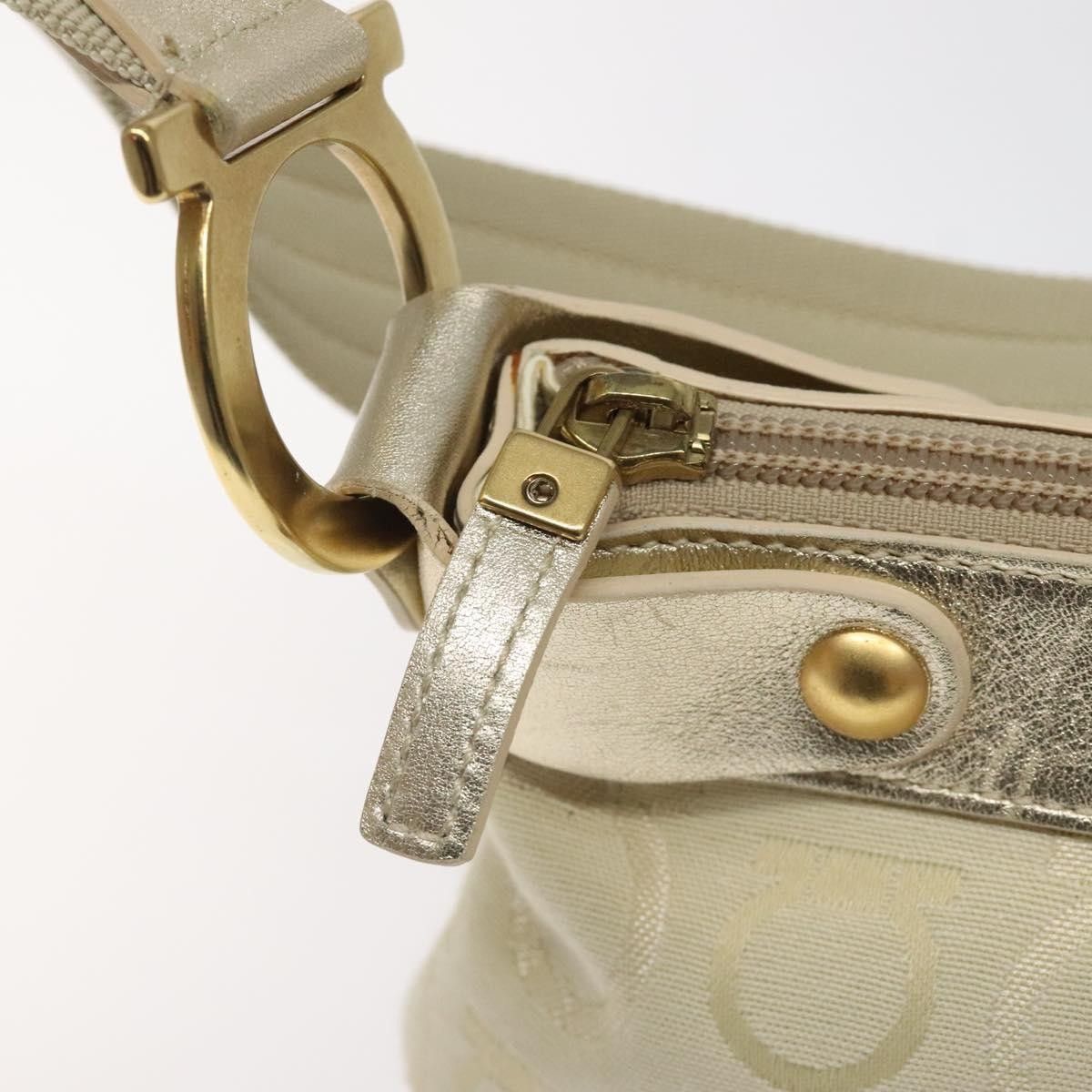 Salvatore Ferragamo Salvatore Ferragamo Gancini Shoulder Bag Canvas Size ONE SIZE - 12 Thumbnail