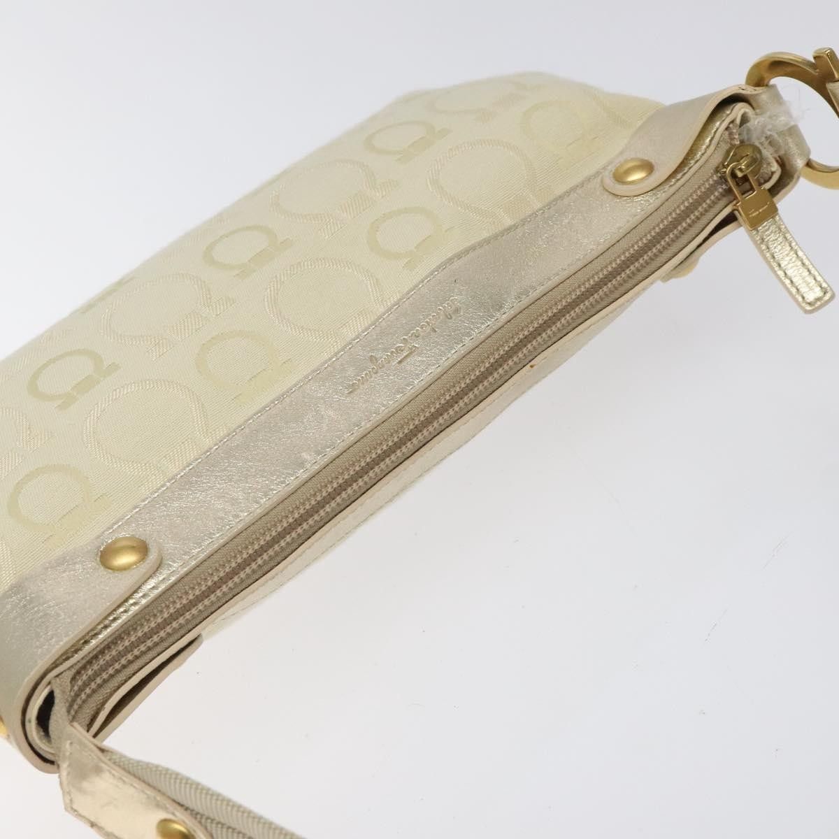 Salvatore Ferragamo Salvatore Ferragamo Gancini Shoulder Bag Canvas Size ONE SIZE - 15 Thumbnail