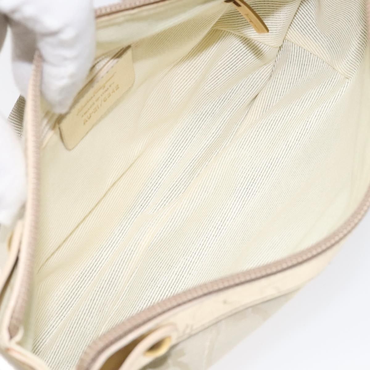 Salvatore Ferragamo Salvatore Ferragamo Gancini Shoulder Bag Canvas Size ONE SIZE - 5 Thumbnail