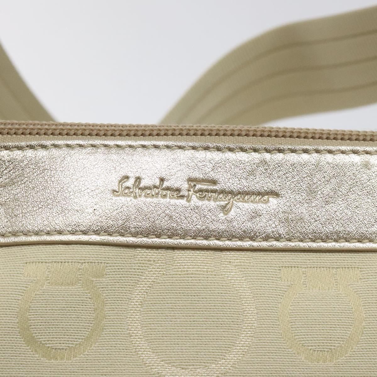 Salvatore Ferragamo Salvatore Ferragamo Gancini Shoulder Bag Canvas Size ONE SIZE - 16 Thumbnail