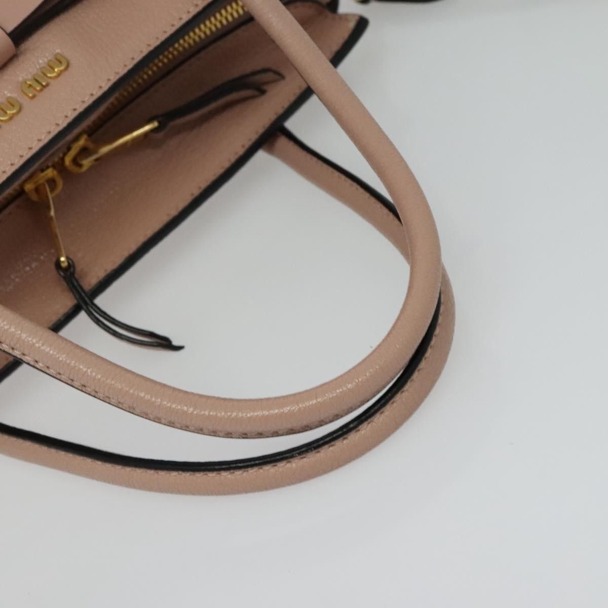 Miu Miu Miu Miu Madras Fiocco Bow Tote Leather Size ONE SIZE - 19 Thumbnail
