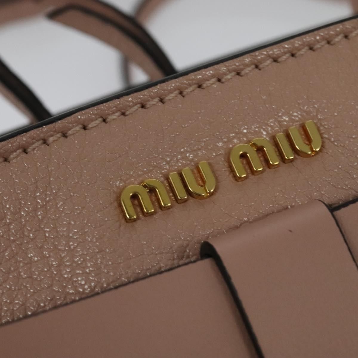 Miu Miu Miu Miu Madras Fiocco Bow Tote Leather Size ONE SIZE - 13 Thumbnail