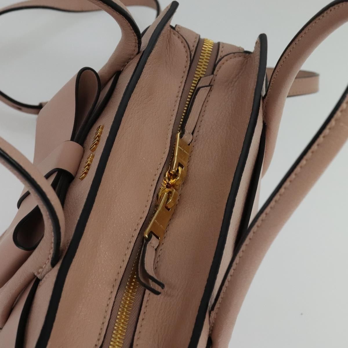 Miu Miu Miu Miu Madras Fiocco Bow Tote Leather Size ONE SIZE - 18 Thumbnail