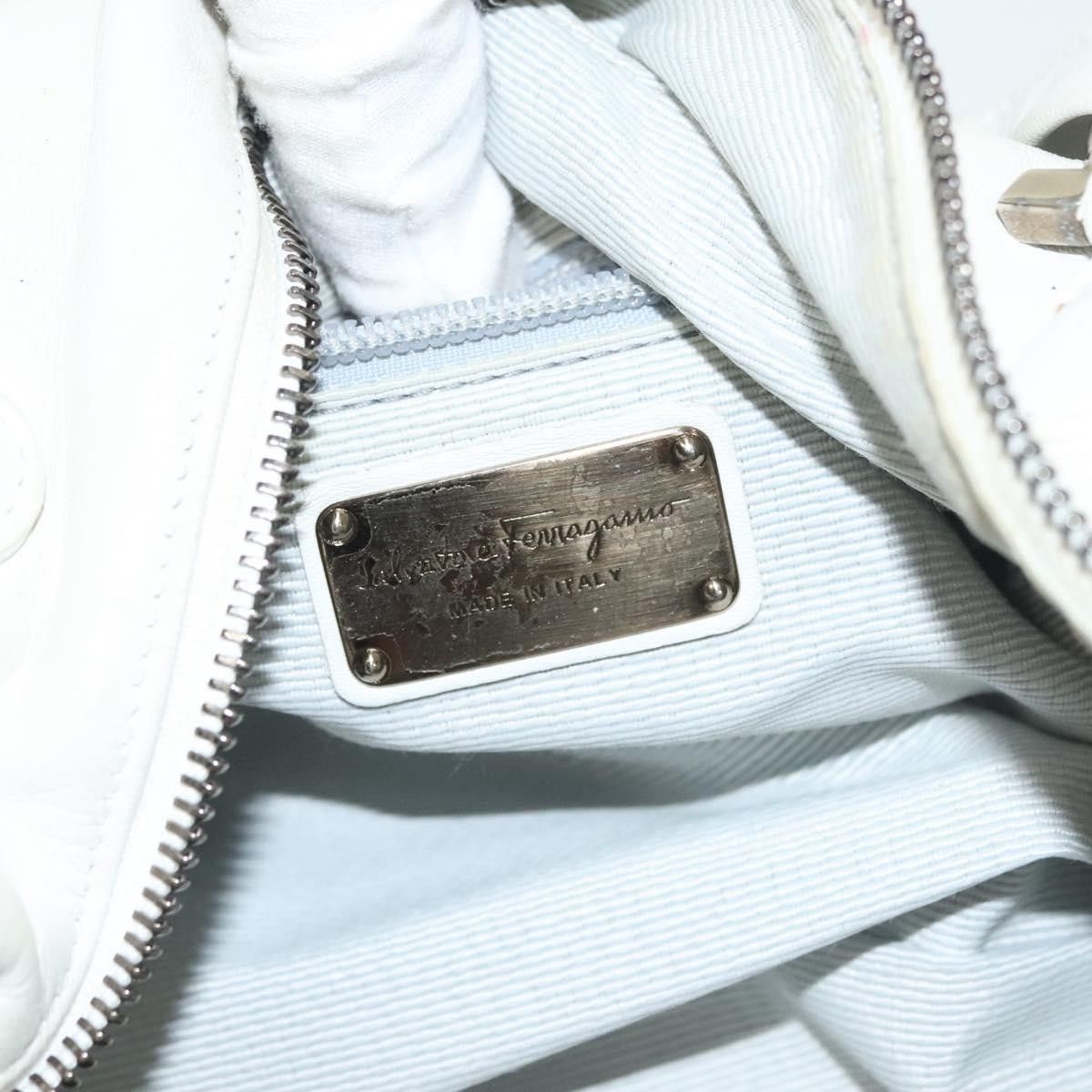 Salvatore Ferragamo Salvatore Ferragamo Gancini handbag Leather Size ONE SIZE - 6 Thumbnail