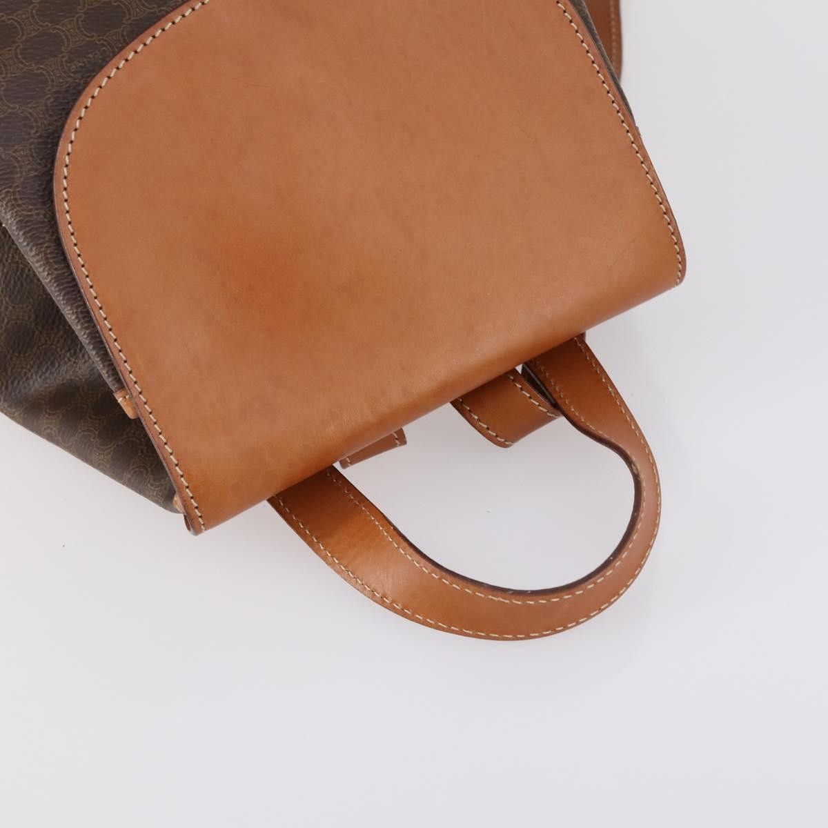 Celine Celine Vintage Macadam Backpack Canvas and Leather Size ONE SIZE - 8 Thumbnail