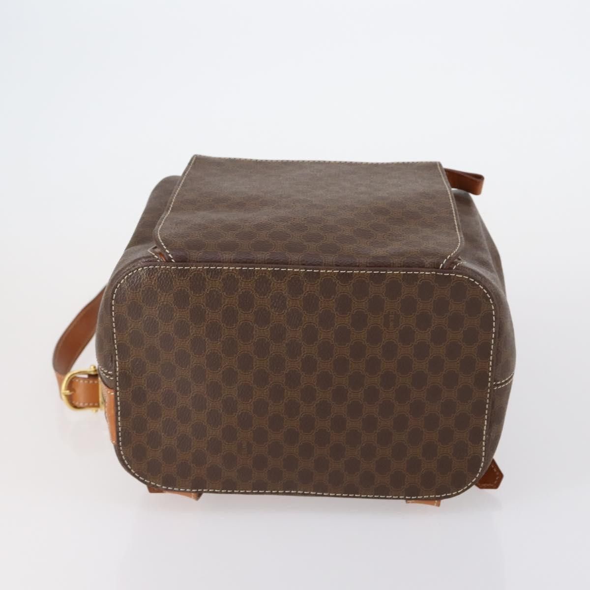 Celine Celine Vintage Macadam Backpack Canvas and Leather Size ONE SIZE - 14 Thumbnail