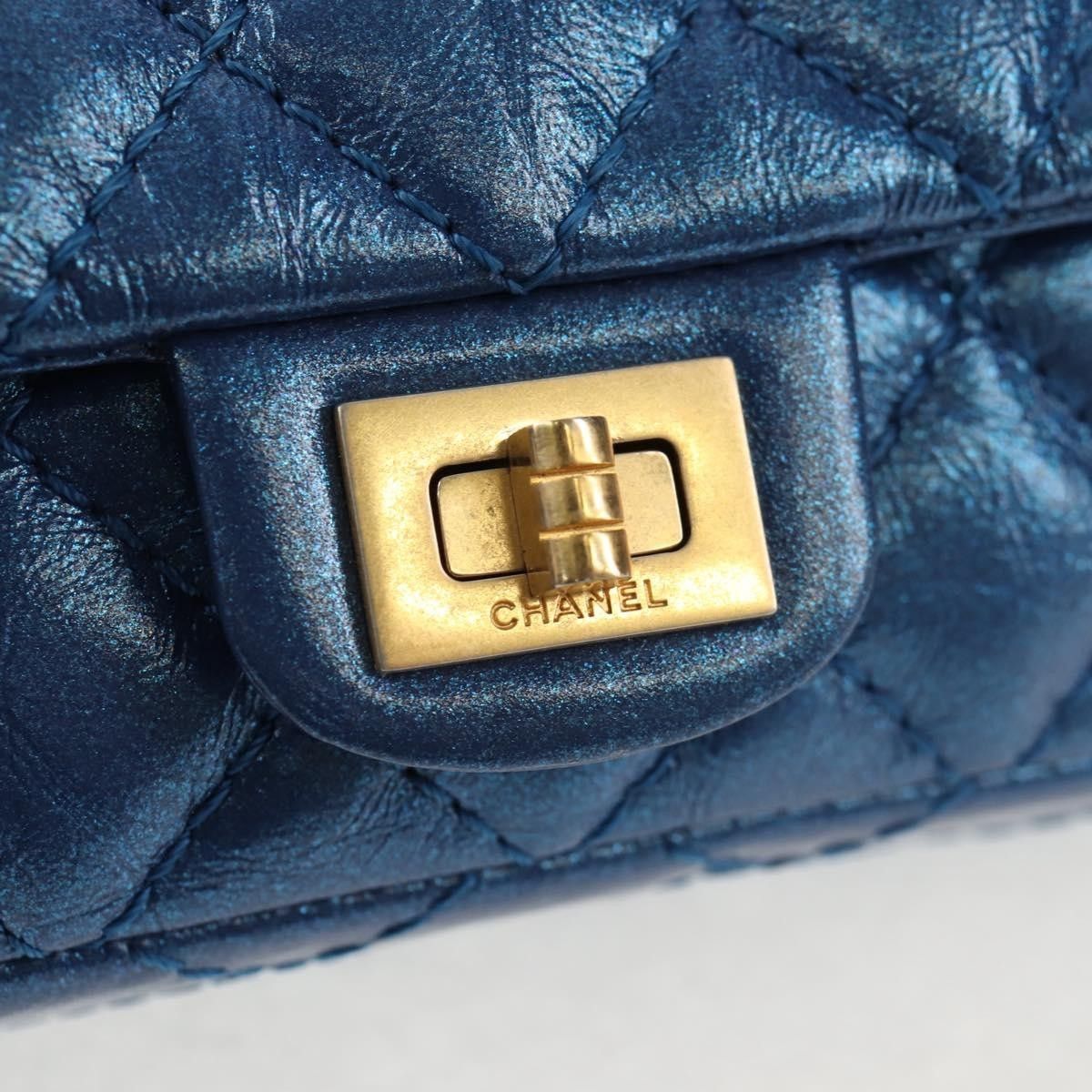 Chanel Chanel Reissue 2.55 Flap Bag Quilted Calfskin Size ONE SIZE - 13 Thumbnail