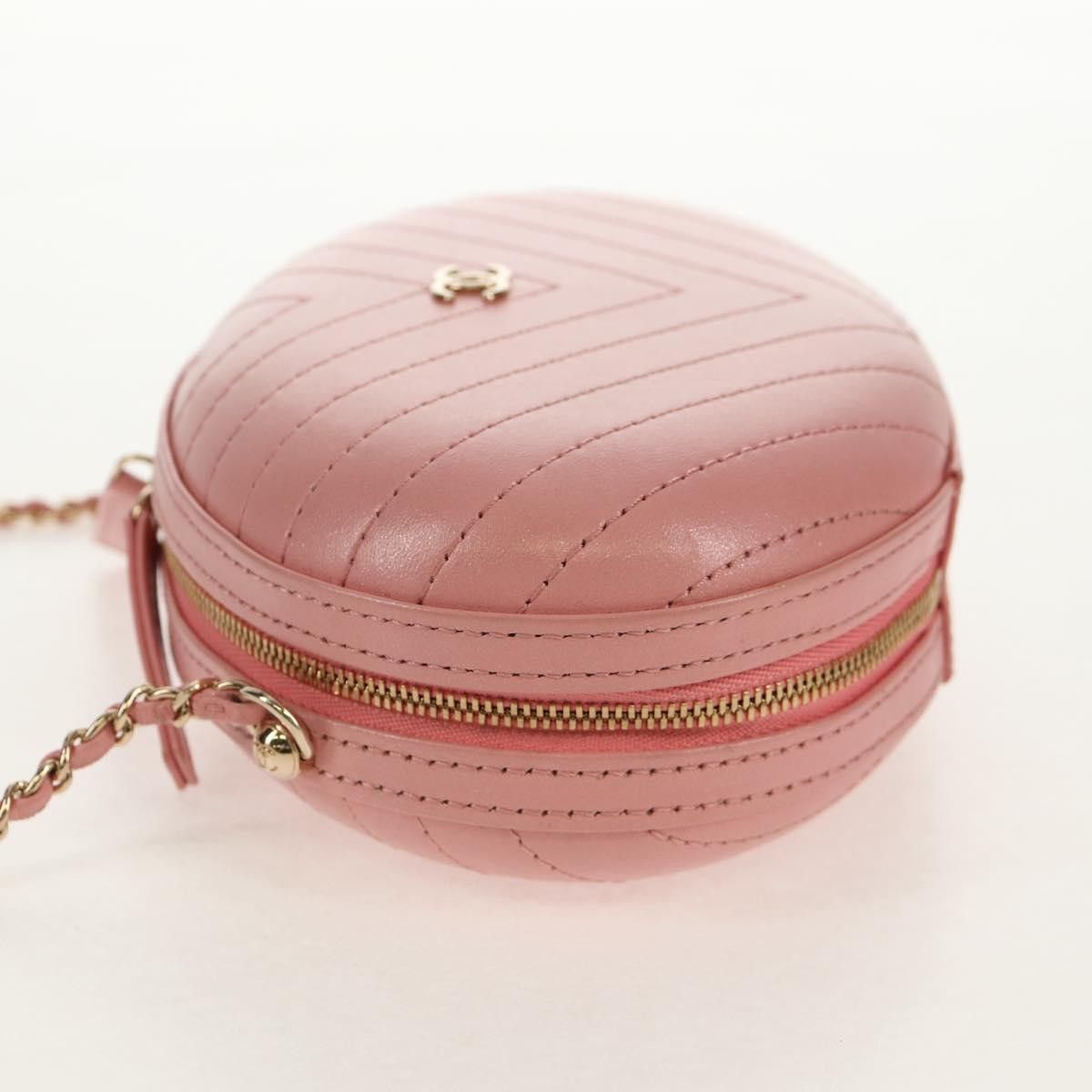 Chanel Chanel La Pausa Evening Bag Chevron Leather Size ONE SIZE - 3 Thumbnail