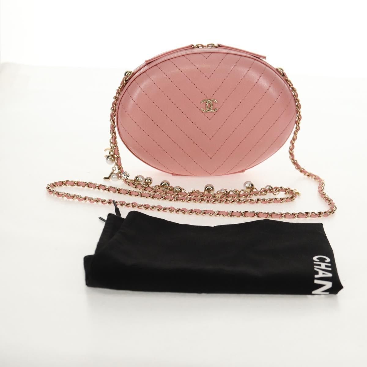 Chanel Chanel La Pausa Evening Bag Chevron Leather Size ONE SIZE - 14 Thumbnail