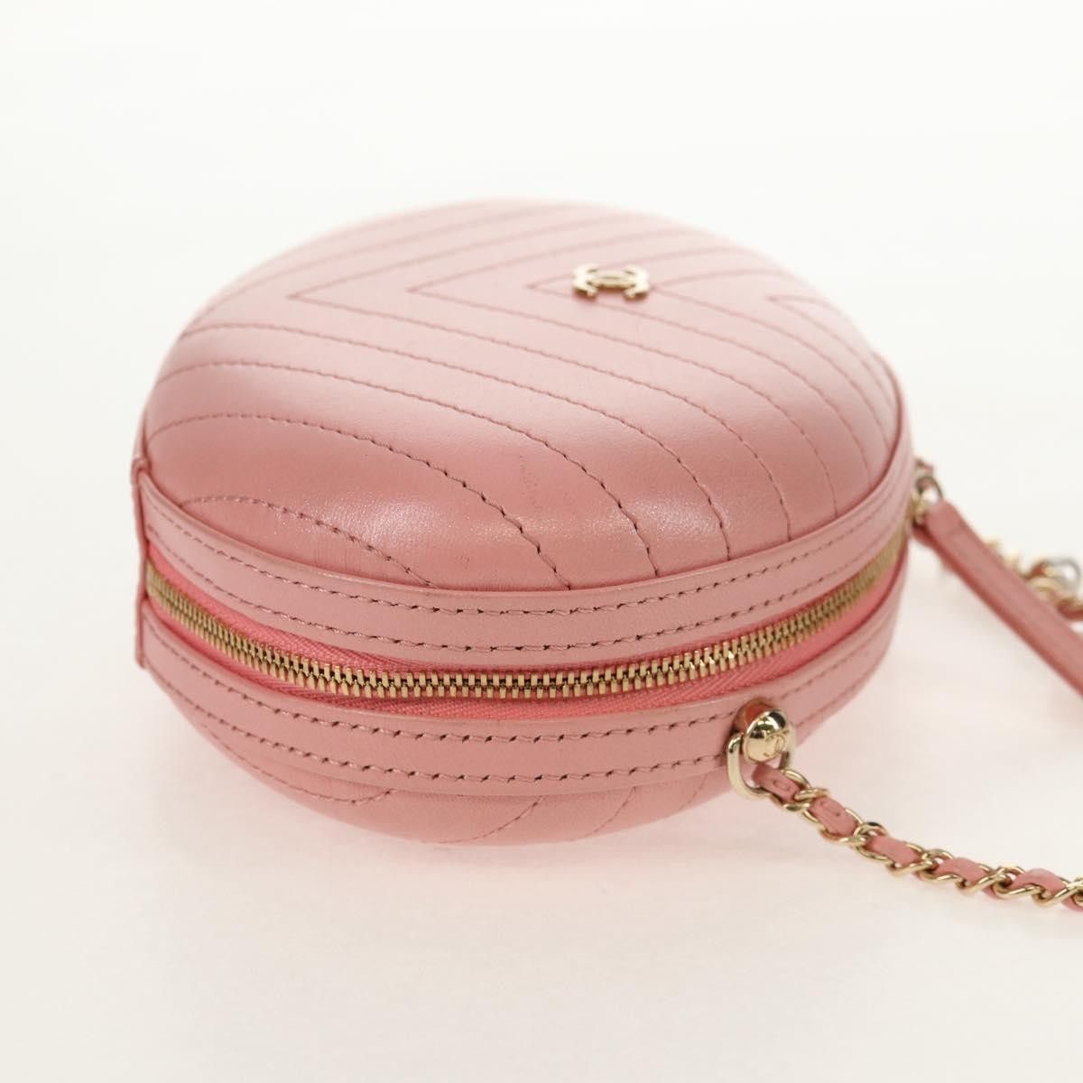 Chanel Chanel La Pausa Evening Bag Chevron Leather Size ONE SIZE - 4 Thumbnail