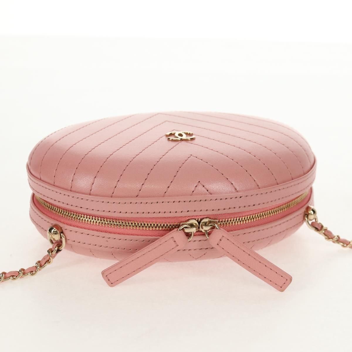Chanel Chanel La Pausa Evening Bag Chevron Leather Size ONE SIZE - 19 Thumbnail